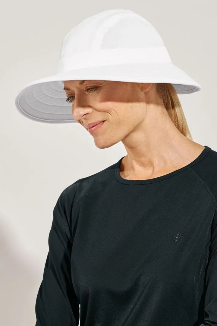 Chapeau anti-UV de bain femme - Evelyn - Coolibar - KER SUN